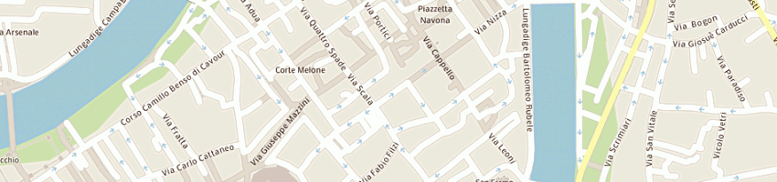 Mappa della impresa la fucina dei miracoli di dalla croce vincenzo a VERONA