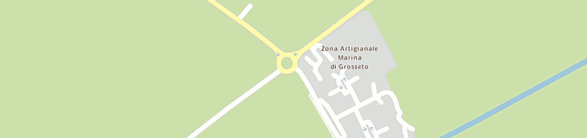 Mappa della impresa bianchini rodolfo a GROSSETO
