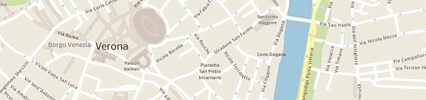 Mappa della impresa conservatorio statale di musica fe dall'abaco a VERONA