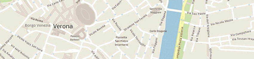 Mappa della impresa poisson web consulting di m a poisson e c sas a VERONA