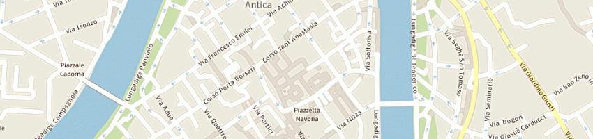 Mappa della impresa salone dante a VERONA