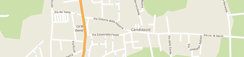 Mappa della impresa parrocchia ca' di david sgiov battista a VERONA