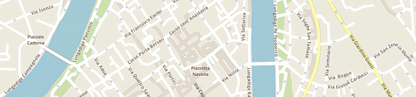 Mappa della impresa municipio a VERONA