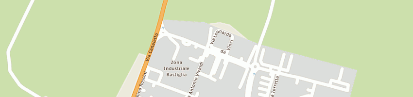 Mappa della impresa gec al serramenti srl a BASTIGLIA