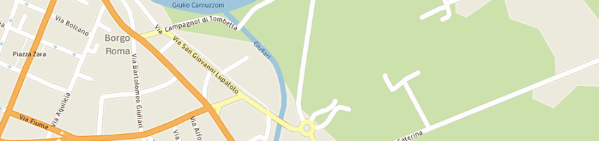 Mappa della impresa scuole pubbliche scuole materne comunali a VERONA
