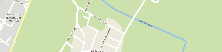 Mappa della impresa fiorini giuliano a SAN POSSIDONIO
