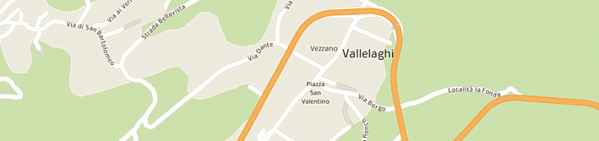 Mappa della impresa scuola elementare a VEZZANO