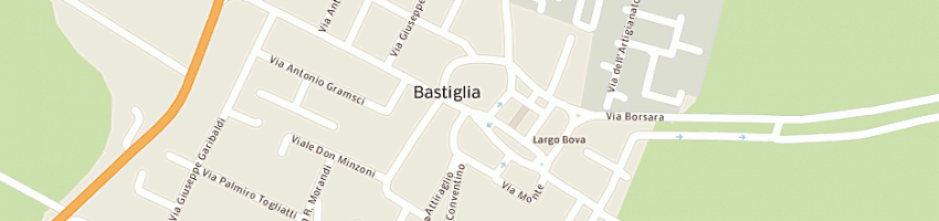 Mappa della impresa studio gamma srl a BASTIGLIA