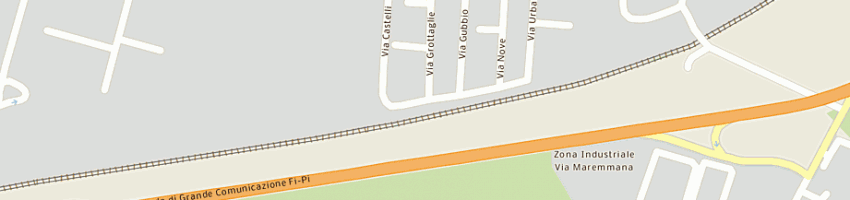 Mappa della impresa centro sedia di mancini romano e c sas a MONTELUPO FIORENTINO