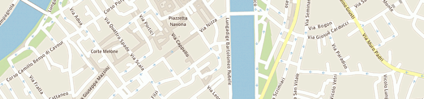 Mappa della impresa ristorante il desco a VERONA