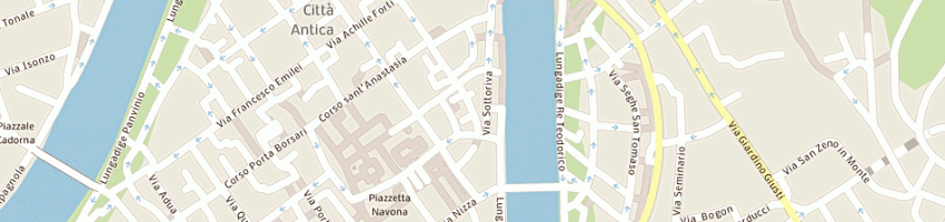 Mappa della impresa osteria trota da luciano a VERONA
