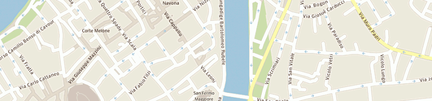 Mappa della impresa acque veronesi scarl a VERONA