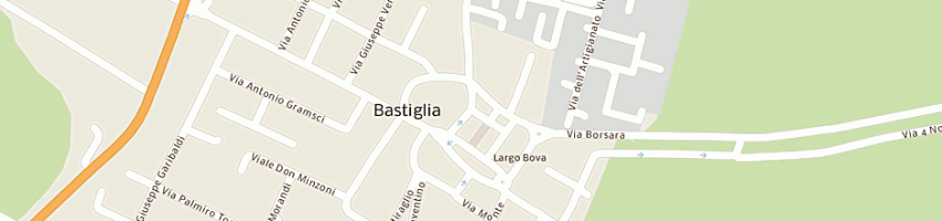 Mappa della impresa aibi company di bellani andrea a BASTIGLIA