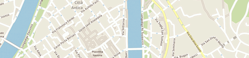 Mappa della impresa nuova veronantica a VERONA