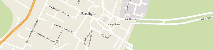 Mappa della impresa loconte giacinto a BASTIGLIA