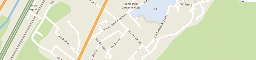 Mappa della impresa mb trasporti di azzetti bruno a ALA