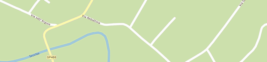 Mappa della impresa righi giancarlo a CAVEZZO