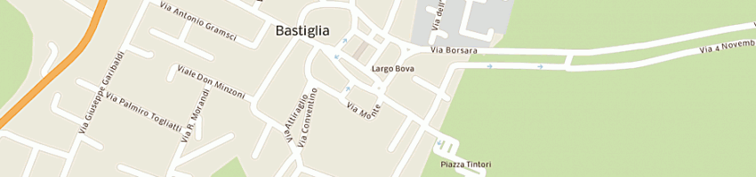 Mappa della impresa rasio cosetta a BASTIGLIA