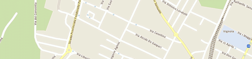Mappa della impresa vignali antonio a VIGNOLA