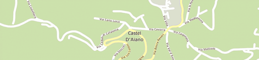 Mappa della impresa farmacia argentieri a CASTEL D AIANO