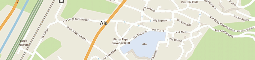 Mappa della impresa mz di zendri mauro a ALA