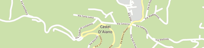 Mappa della impresa ferramenta delucca (snc) a CASTEL D AIANO