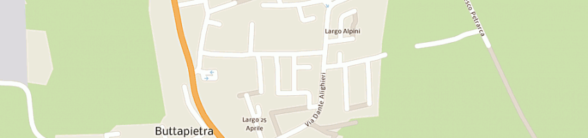 Mappa della impresa vartolo flaviano a BUTTAPIETRA