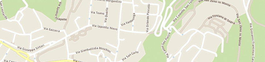 Mappa della impresa moratello mario a VERONA