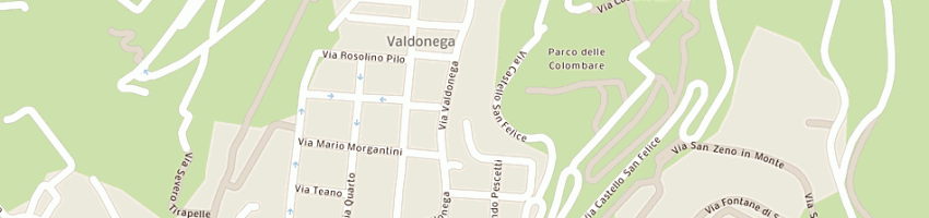Mappa della impresa residori daniele a VERONA