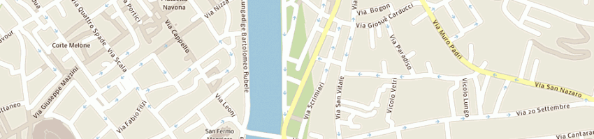 Mappa della impresa prefettura di verona a VERONA
