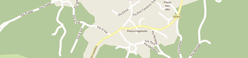 Mappa della impresa cassa rurale giudicarie valsabbia paganella bcc a ANDALO