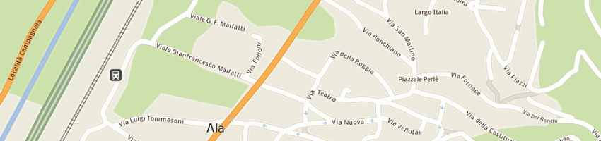 Mappa della impresa videopoint a ALA