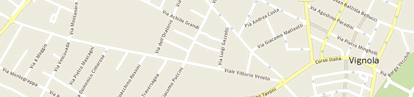 Mappa della impresa bazzani fabio a VIGNOLA