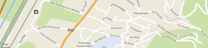 Mappa della impresa zomer fabio e giordano snc a ALA