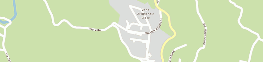 Mappa della impresa autocarrozzeria tondi dario e luigi a CASTEL D AIANO