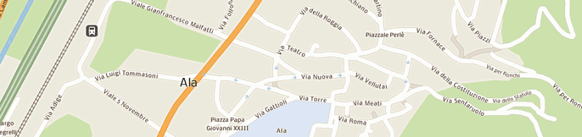 Mappa della impresa municipio di ala a ALA