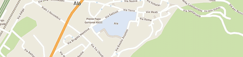 Mappa della impresa scuole a ALA