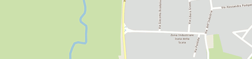 Mappa della impresa e c m impianti srl a ISOLA DELLA SCALA