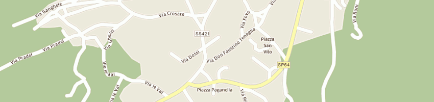 Mappa della impresa hotel adler a ANDALO