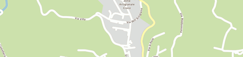 Mappa della impresa rpv di vitali ruggero a CASTEL D AIANO