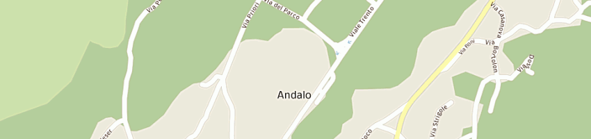 Mappa della impresa park hotel sport a ANDALO