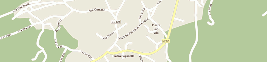 Mappa della impresa bottamedi osti bruna a ANDALO
