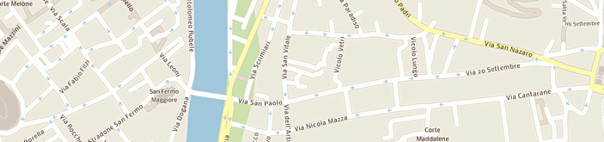 Mappa della impresa croce felicetta a VERONA