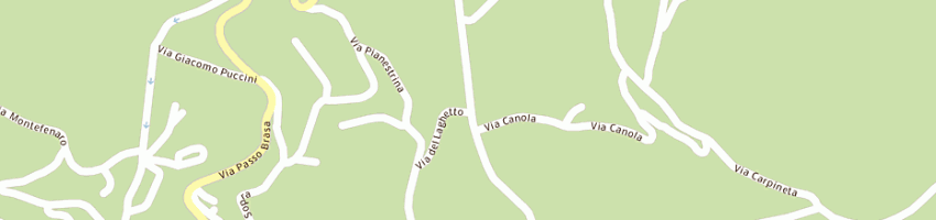 Mappa della impresa delucca carlo snc di delucca lorenzo e c a CASTEL D AIANO