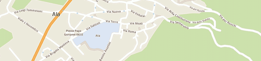 Mappa della impresa tognotti sas di tognotti marco e c a ALA