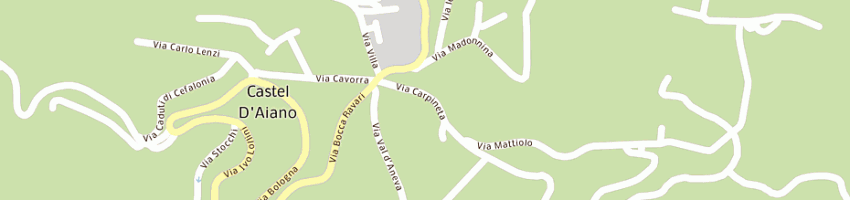 Mappa della impresa giorgini giovanna a CASTEL D AIANO