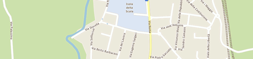 Mappa della impresa zaghini angelo e luigi a ISOLA DELLA SCALA