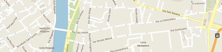 Mappa della impresa scuole pubbliche scuole medie superiori statali a VERONA