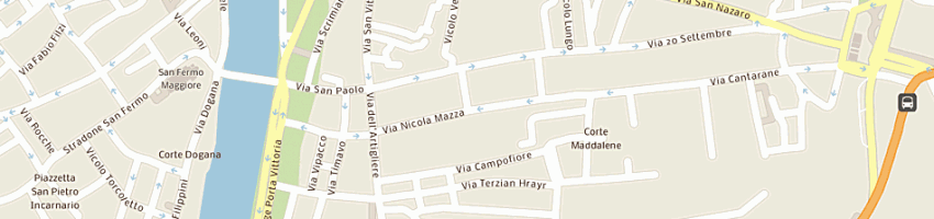 Mappa della impresa istituto suore orsoline fmi a VERONA