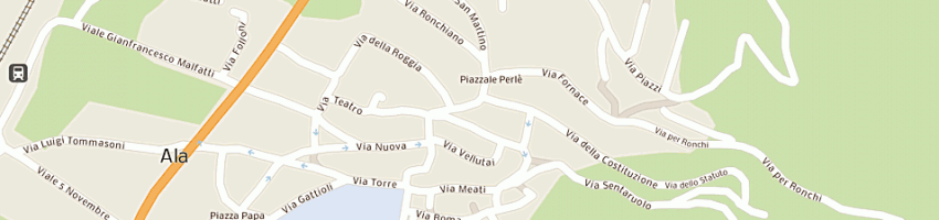 Mappa della impresa ala clean di leaso lucia a ALA